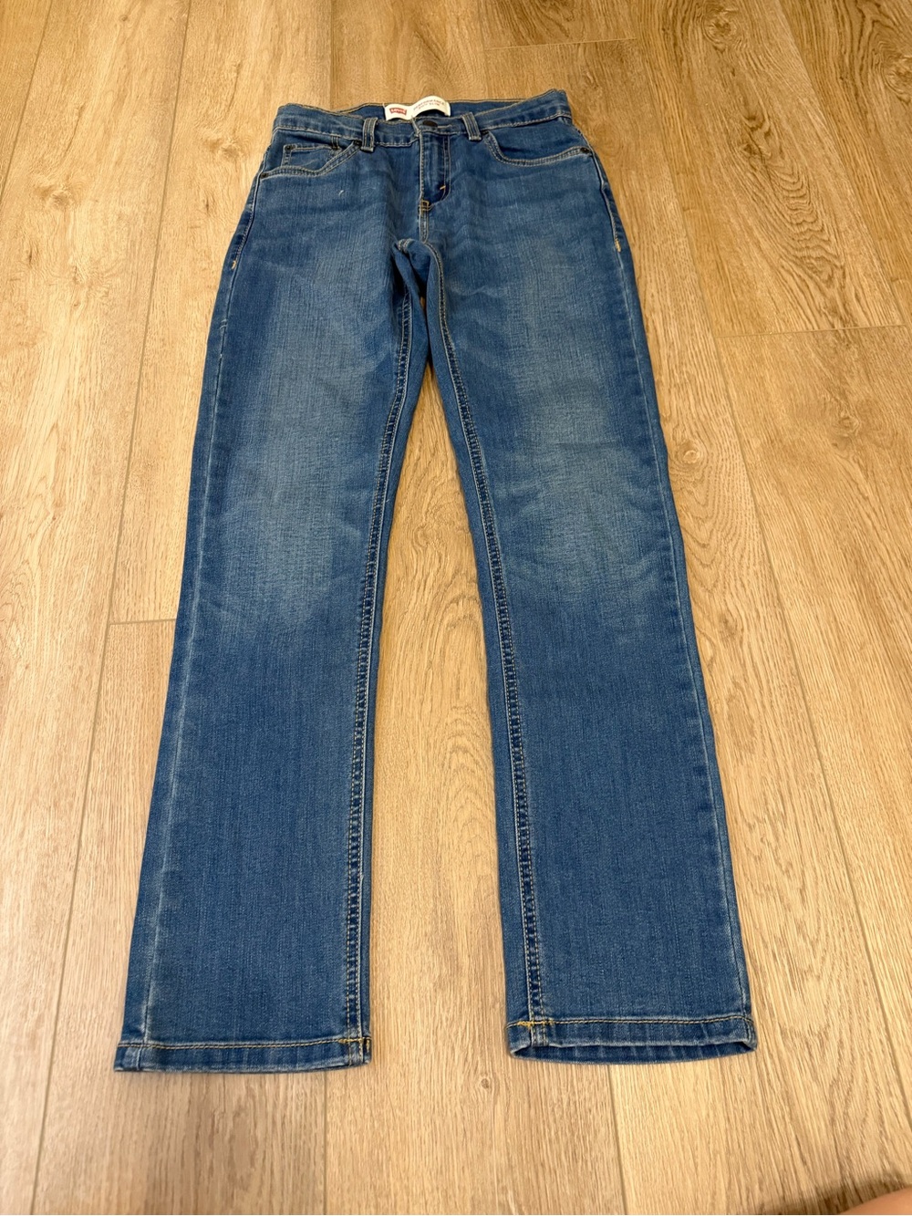 Levi's Men's Straight Jeans - Medium Blue Wash